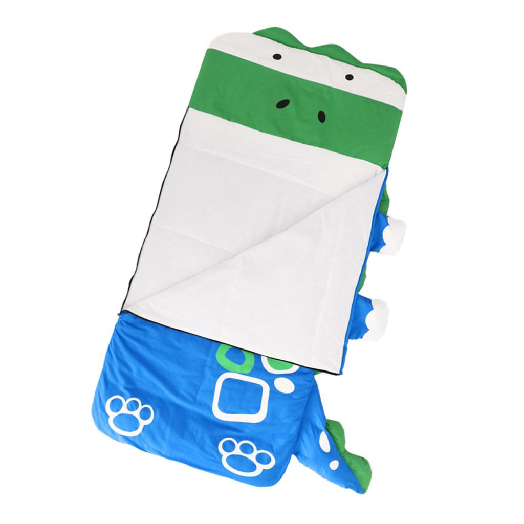 Kids Plush Animal Sleeping Bag Soft Cotton Childrens Sleeping Sack Dinosaur