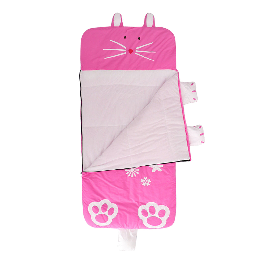 Kids Plush Animal Sleeping Bag Soft Cotton Childrens Sleeping Sack Rabbit