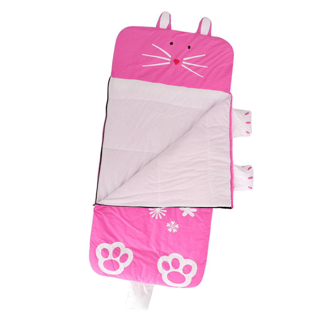 Kids Plush Animal Sleeping Bag Soft Cotton Childrens Sleeping Sack Rabbit