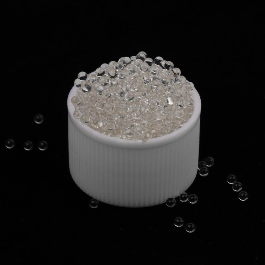 Bottle Of Gel Soil Water Crystal Bead Kid Toy Vase Filler Decor Clear