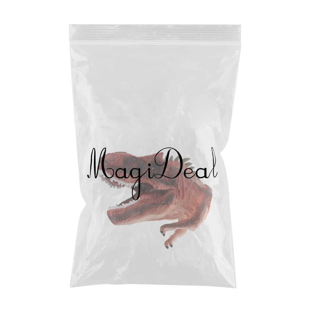 Simulation Dinosaur Animal Head Model Hand Puppet Kids Toy T-Rex 1 in Box