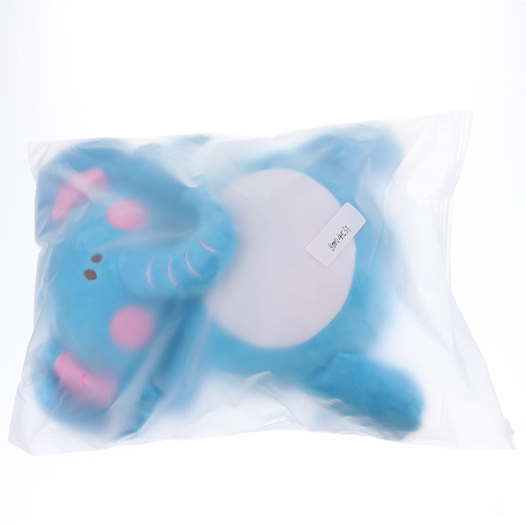Baby Head Protection Pad Headrest Cushion Drop Resistance  Blue Elephant