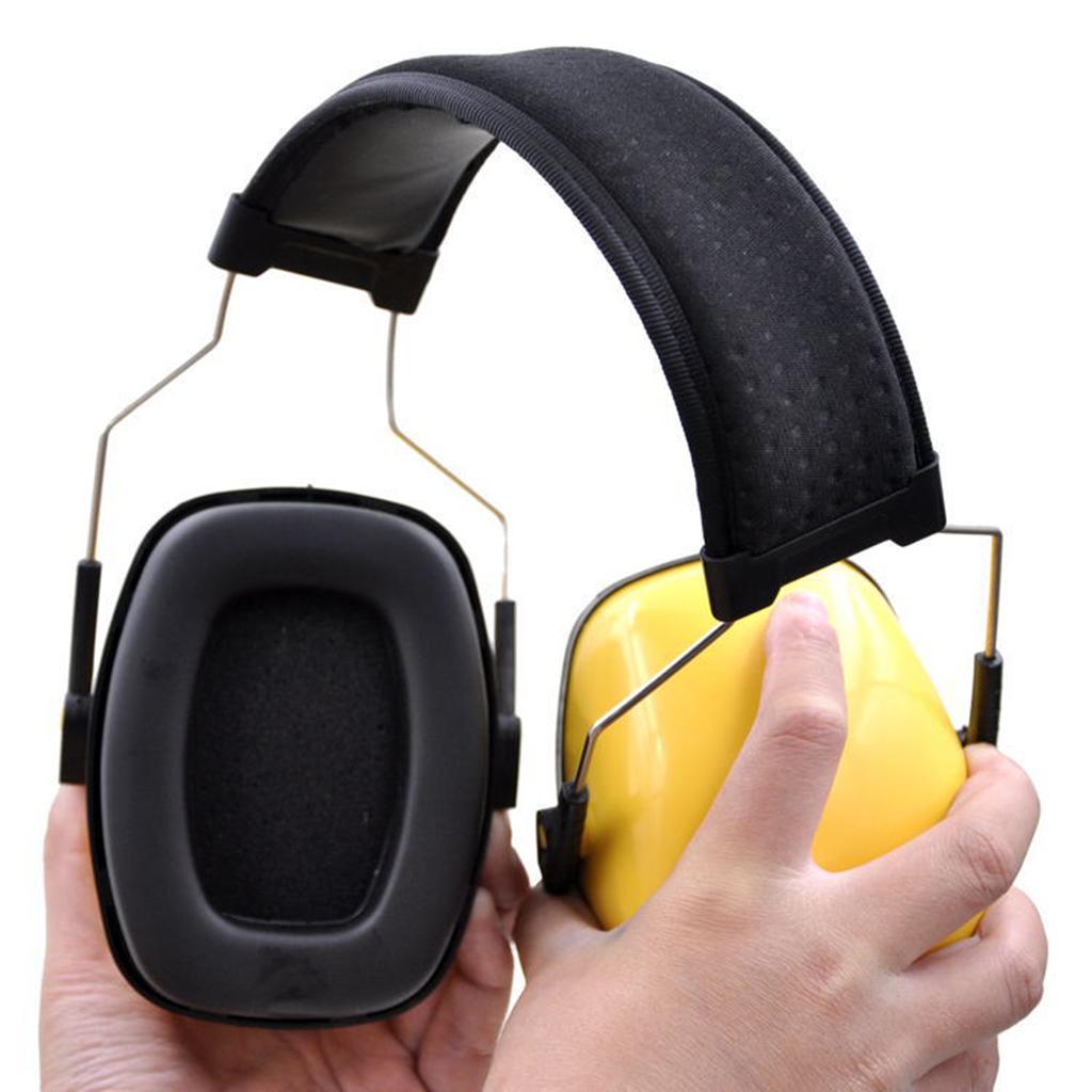 Study Sleeping Ear Defenders Earmuffs Hearing Protection  Yellow