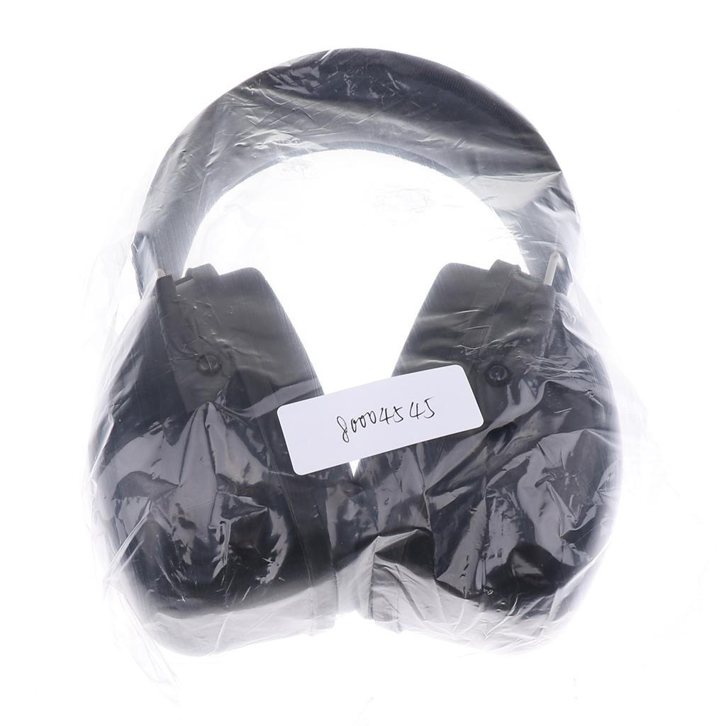 Study Sleeping Ear Defenders Earmuffs Hearing Protection  Black