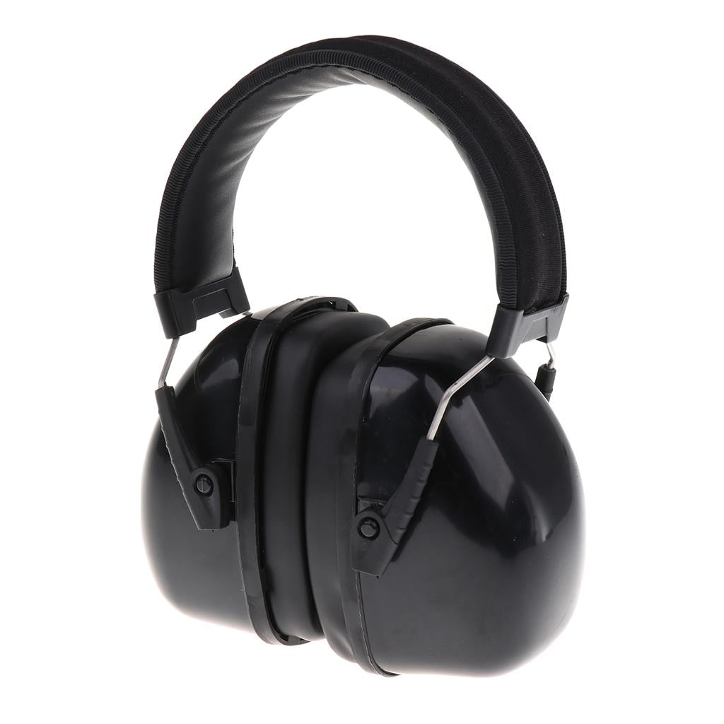 Study Sleeping Ear Defenders Earmuffs Hearing Protection  Black