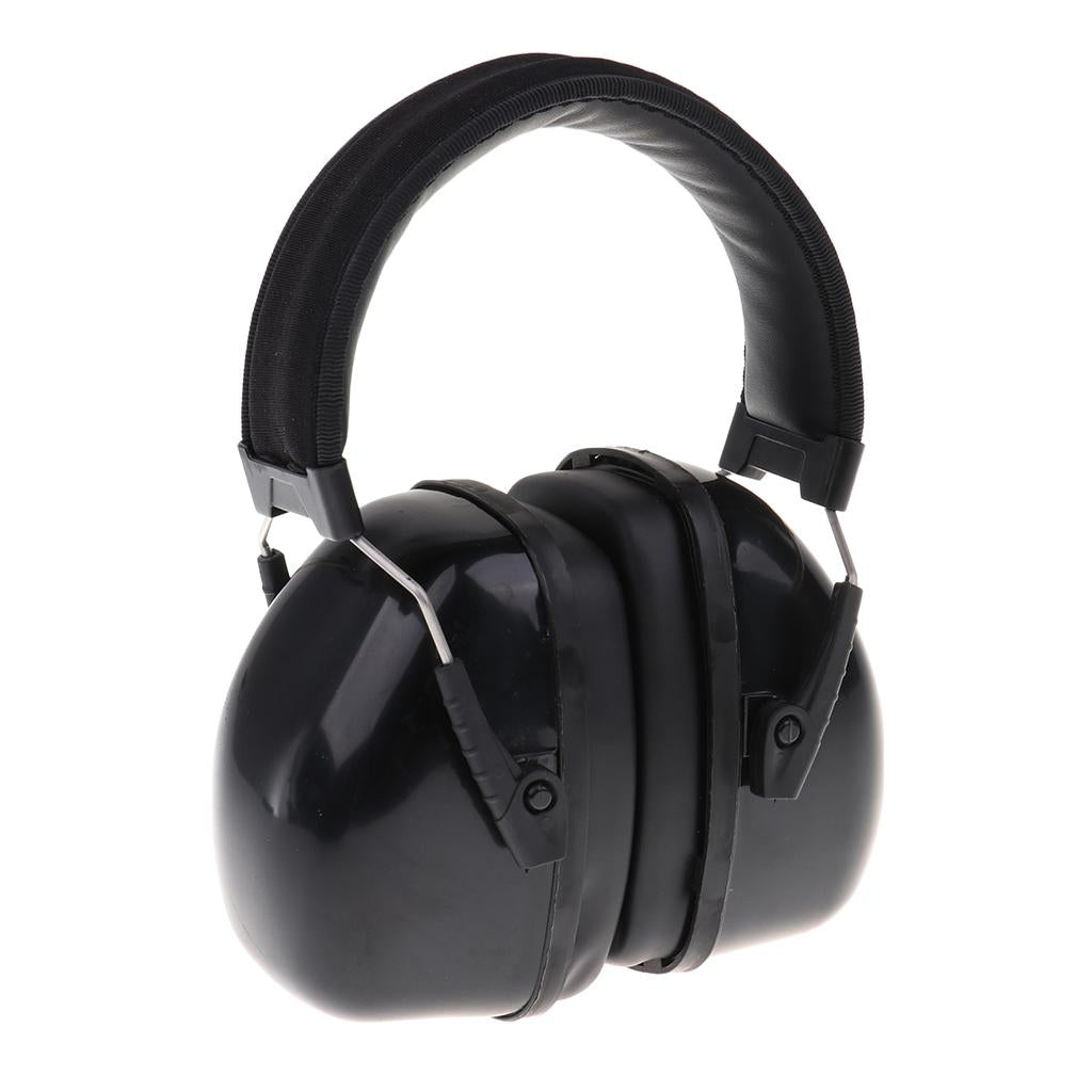 Study Sleeping Ear Defenders Earmuffs Hearing Protection  Black