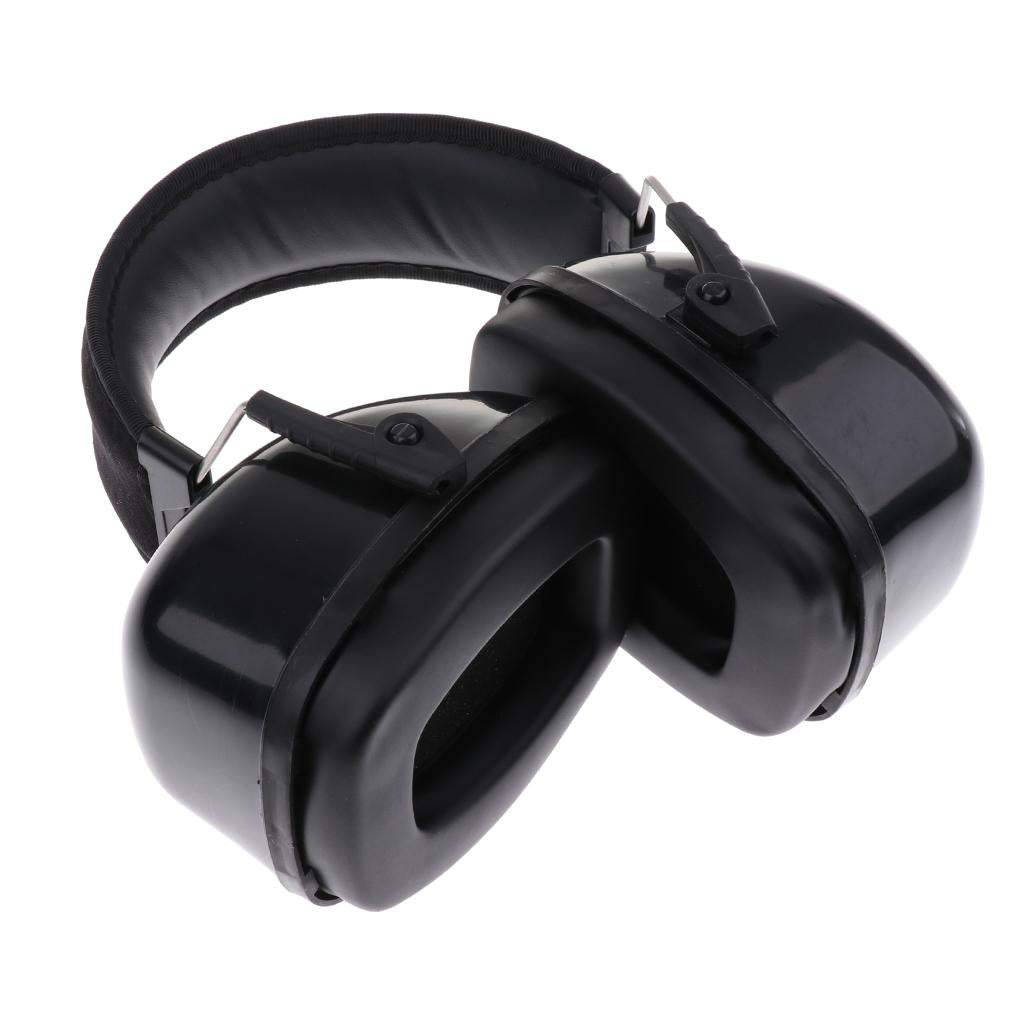 Study Sleeping Ear Defenders Earmuffs Hearing Protection  Black