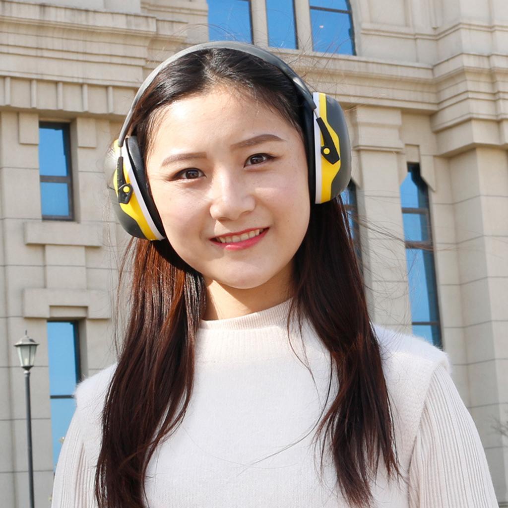 Professional Baby Kids EarmuffsNoise Reduction Ear Protection Yellow