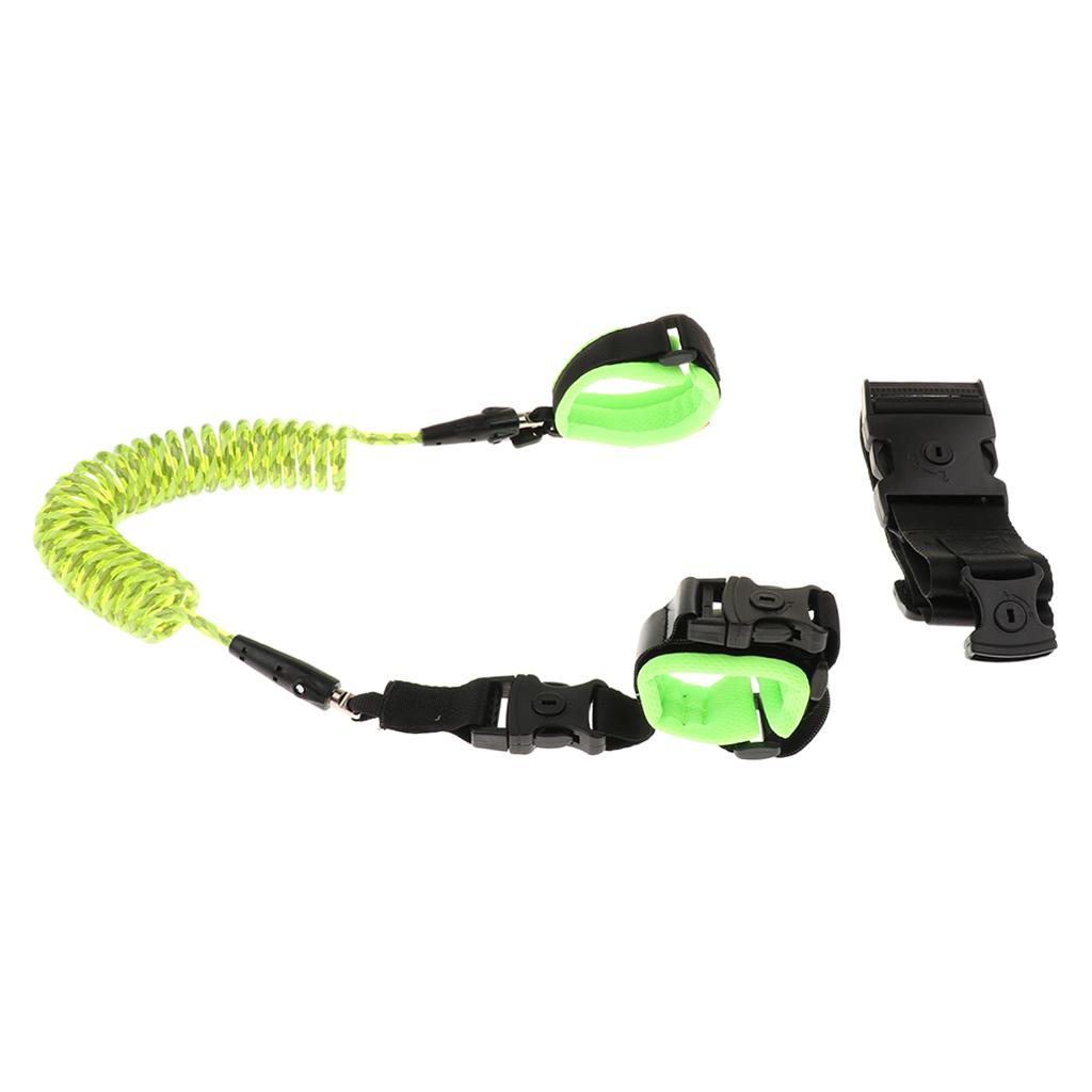 Safety Harness Leash Anti Lost Wrist Traction Rope for Toddlers Green