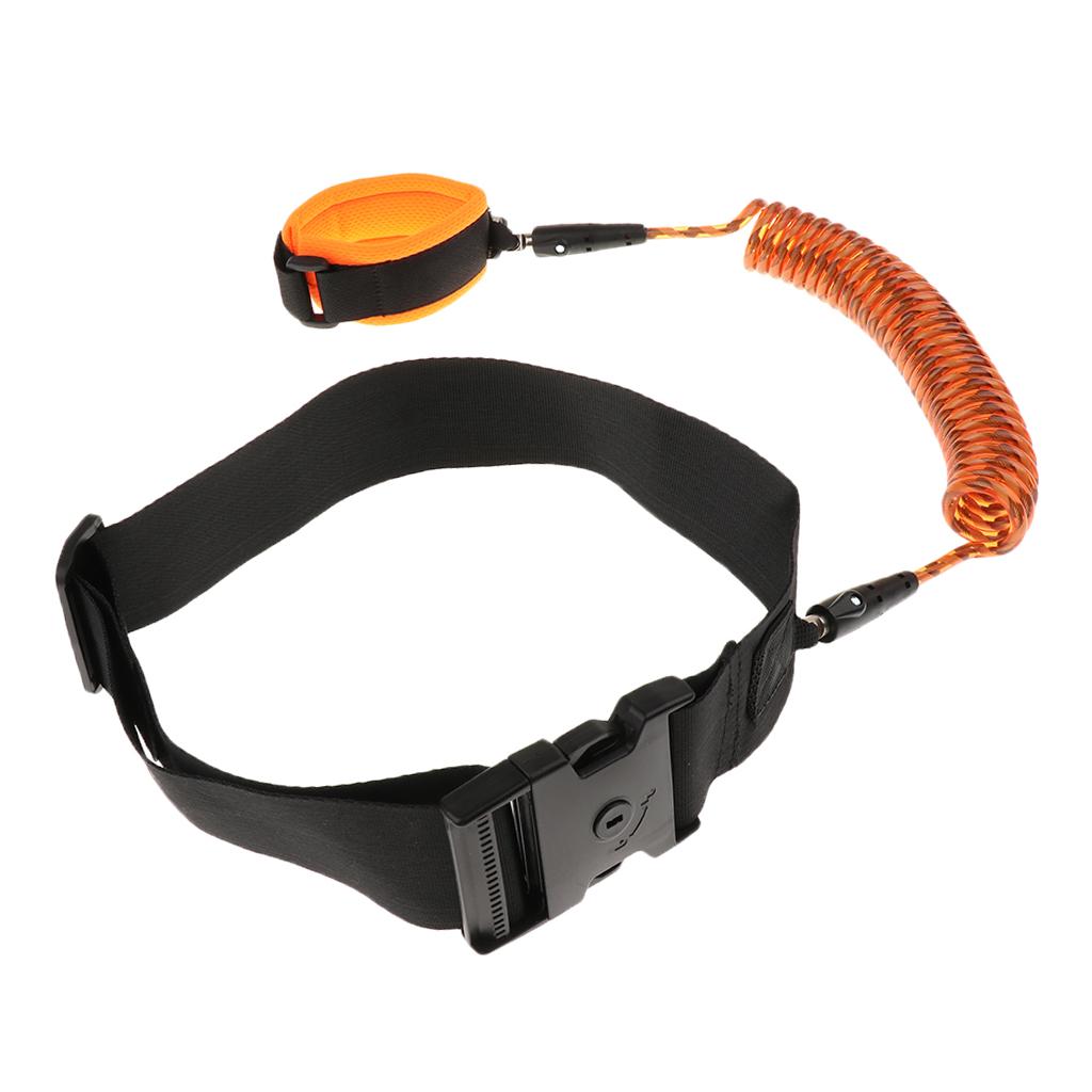 Safety Kids Harness Leash Anti Lost Walking Harness Traction Rope Orange