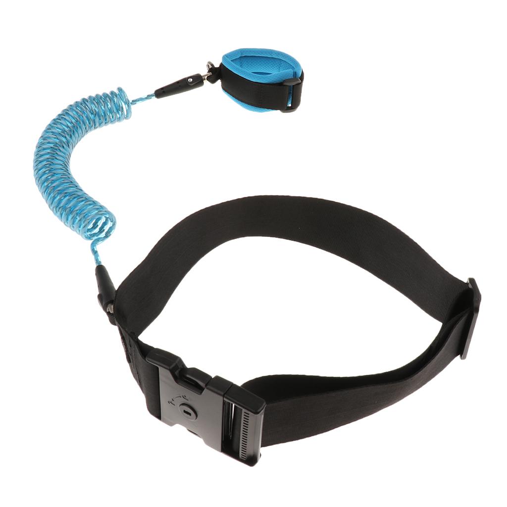 Safety Kids Harness Leash Anti Lost Walking Harness Traction Rope Blue