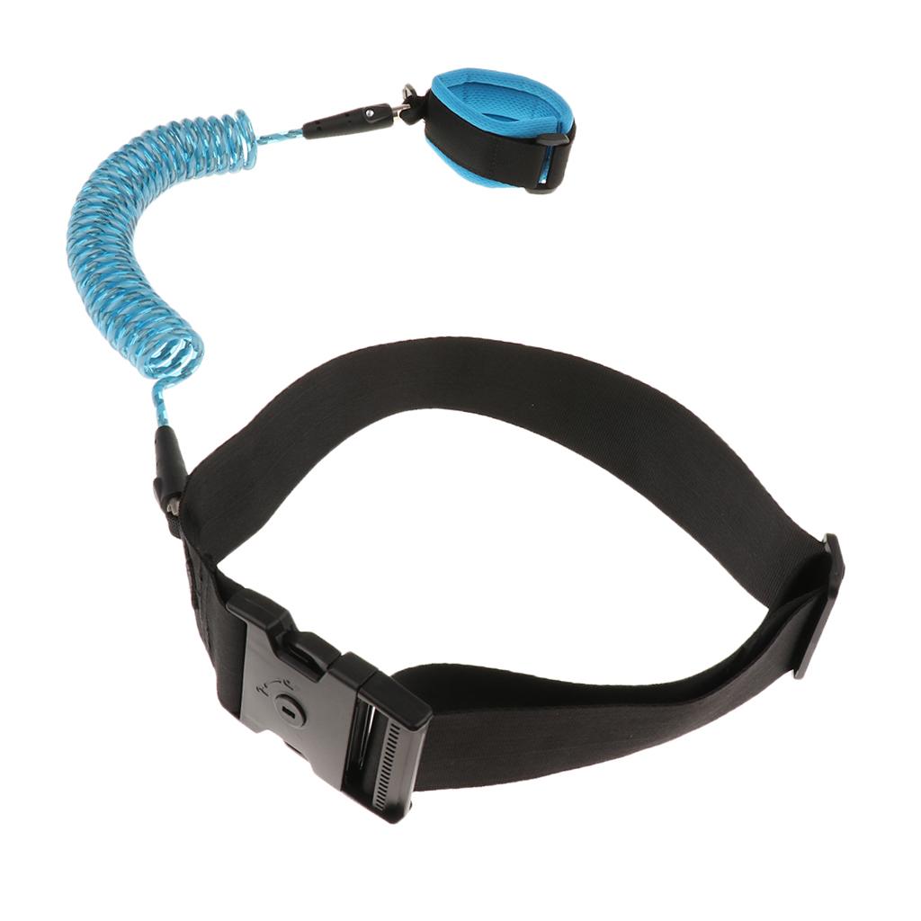 Safety Kids Harness Leash Anti Lost Walking Harness Traction Rope Blue