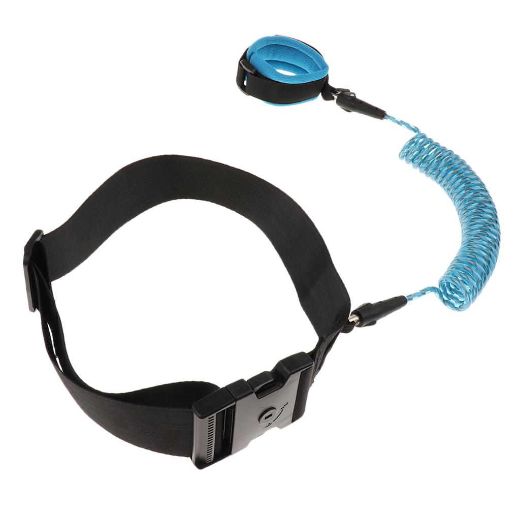 Safety Kids Harness Leash Anti Lost Walking Harness Traction Rope Blue