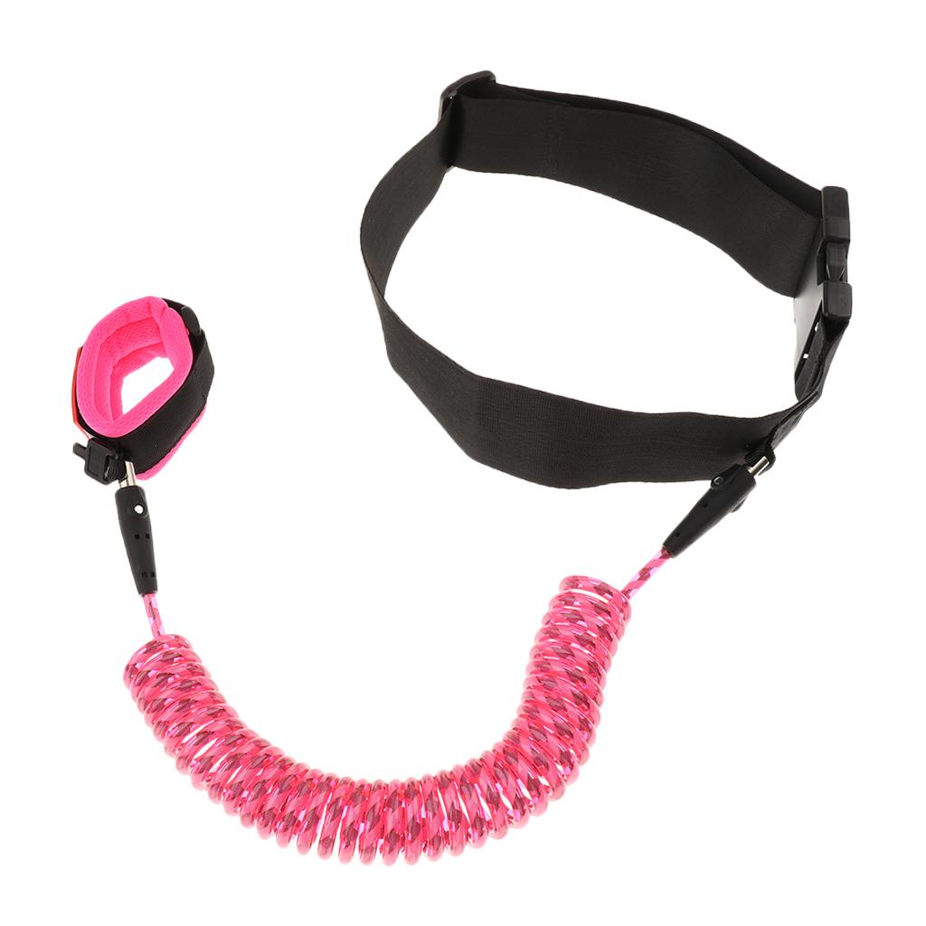 Safety Kids Harness Leash Anti Lost Walking Harness Traction Rope Pink