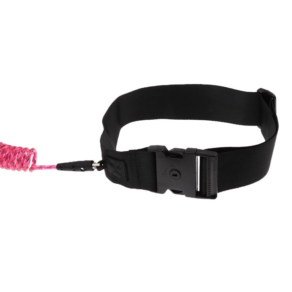 Safety Kids Harness Leash Anti Lost Walking Harness Traction Rope Pink
