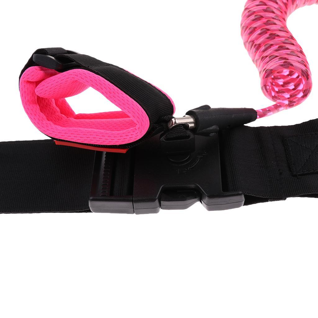 Safety Kids Harness Leash Anti Lost Walking Harness Traction Rope Pink