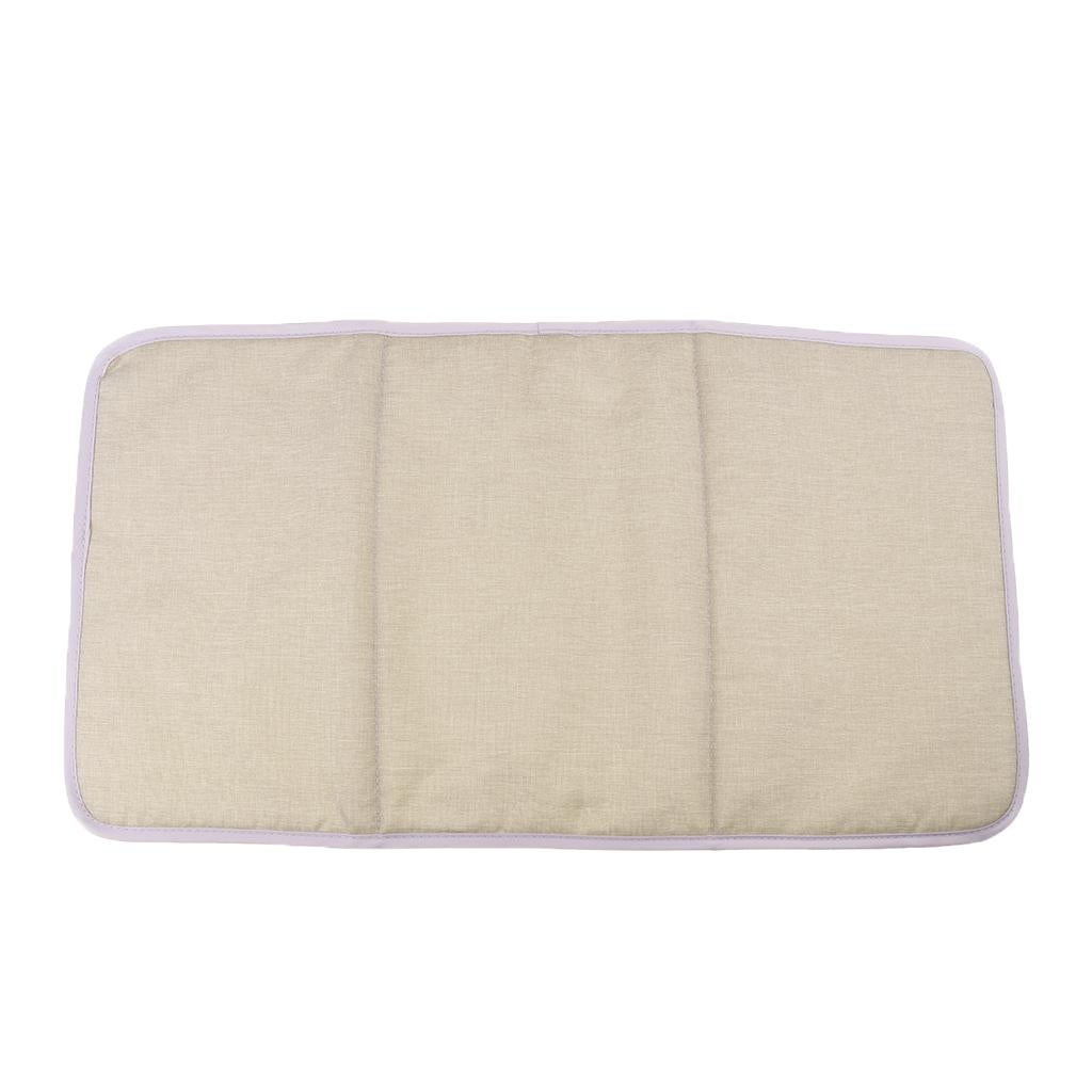 Multi-use Baby Carriage Bag Bottle Diaper Storage Mummy Bag Beige