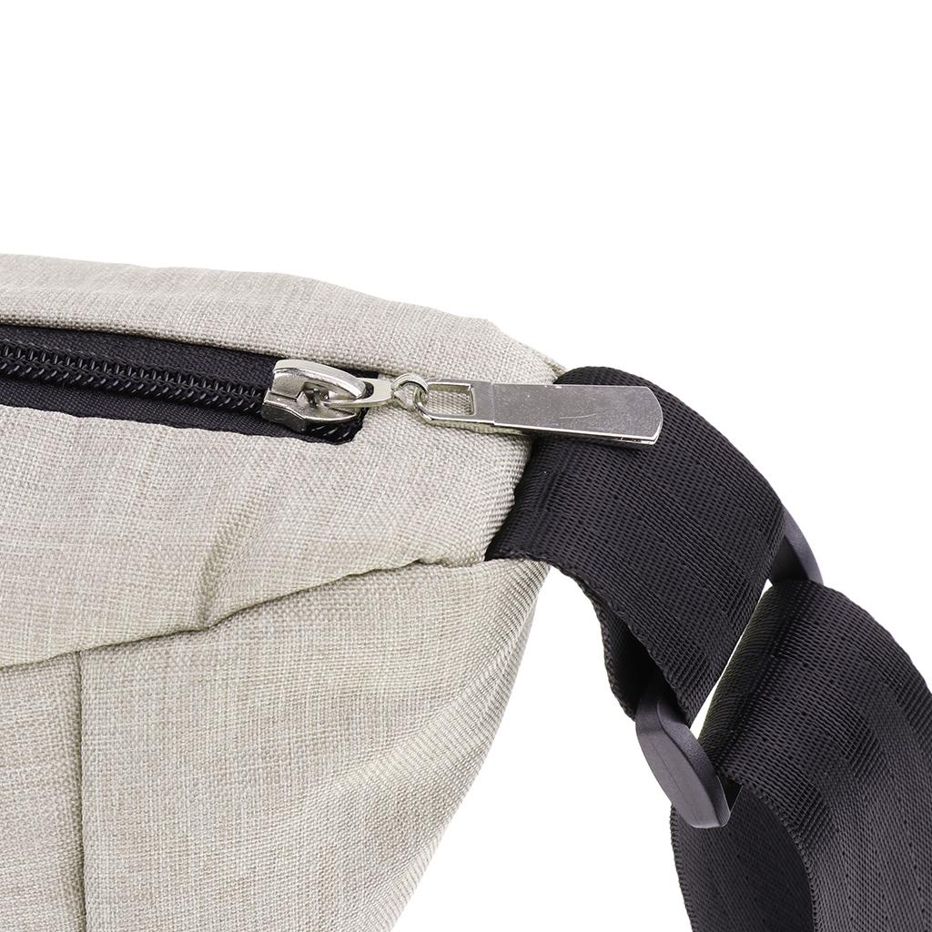 Multi-use Baby Carriage Bag Bottle Diaper Storage Mummy Bag Beige