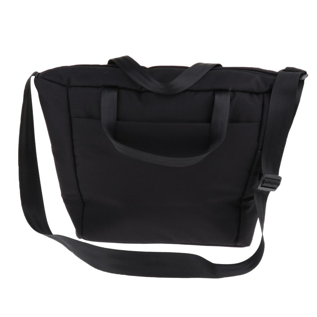 Multi-use Baby Carriage Bag Bottle Diaper Storage Mummy Bag Black