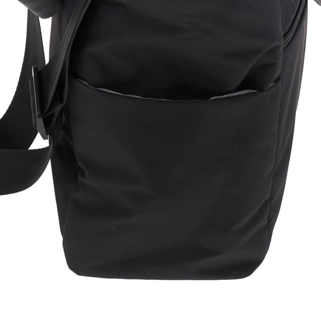 Multi-use Baby Carriage Bag Bottle Diaper Storage Mummy Bag Black
