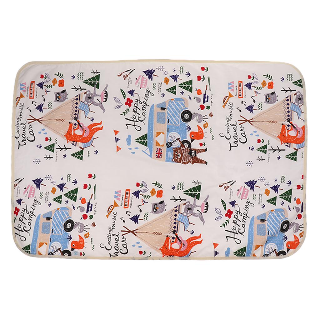 Baby Bedding Cover Diaper Changing Pad Nappy Mat Waterproof Fox Camping