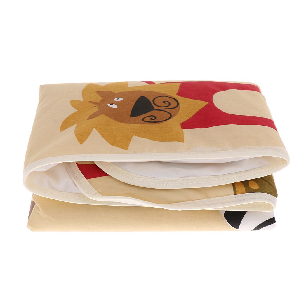 Baby Bedding Cover Diaper Changing Pad Nappy Mat Waterproof Giraffe