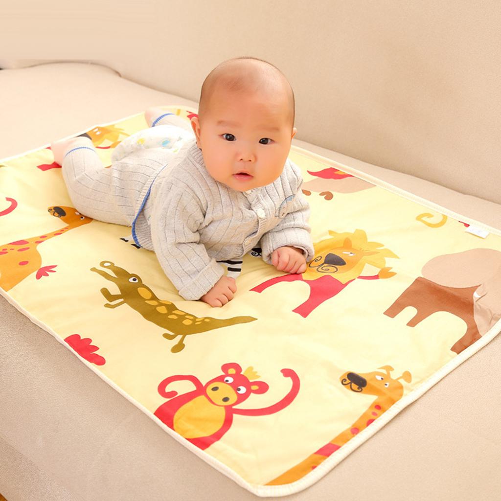 Baby Bedding Cover Diaper Changing Pad Nappy Mat Waterproof Giraffe