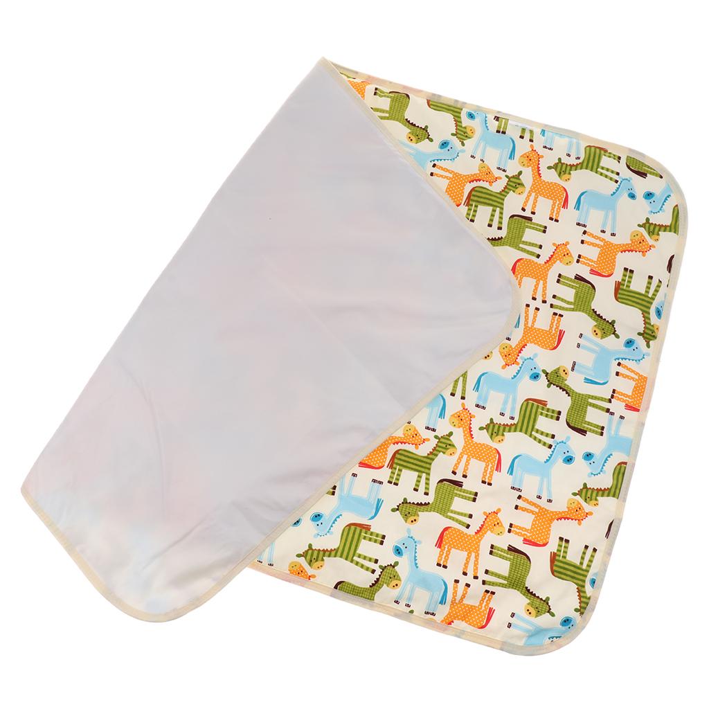 Baby Bedding Cover Diaper Changing Pad Nappy Mat Waterproof Horse