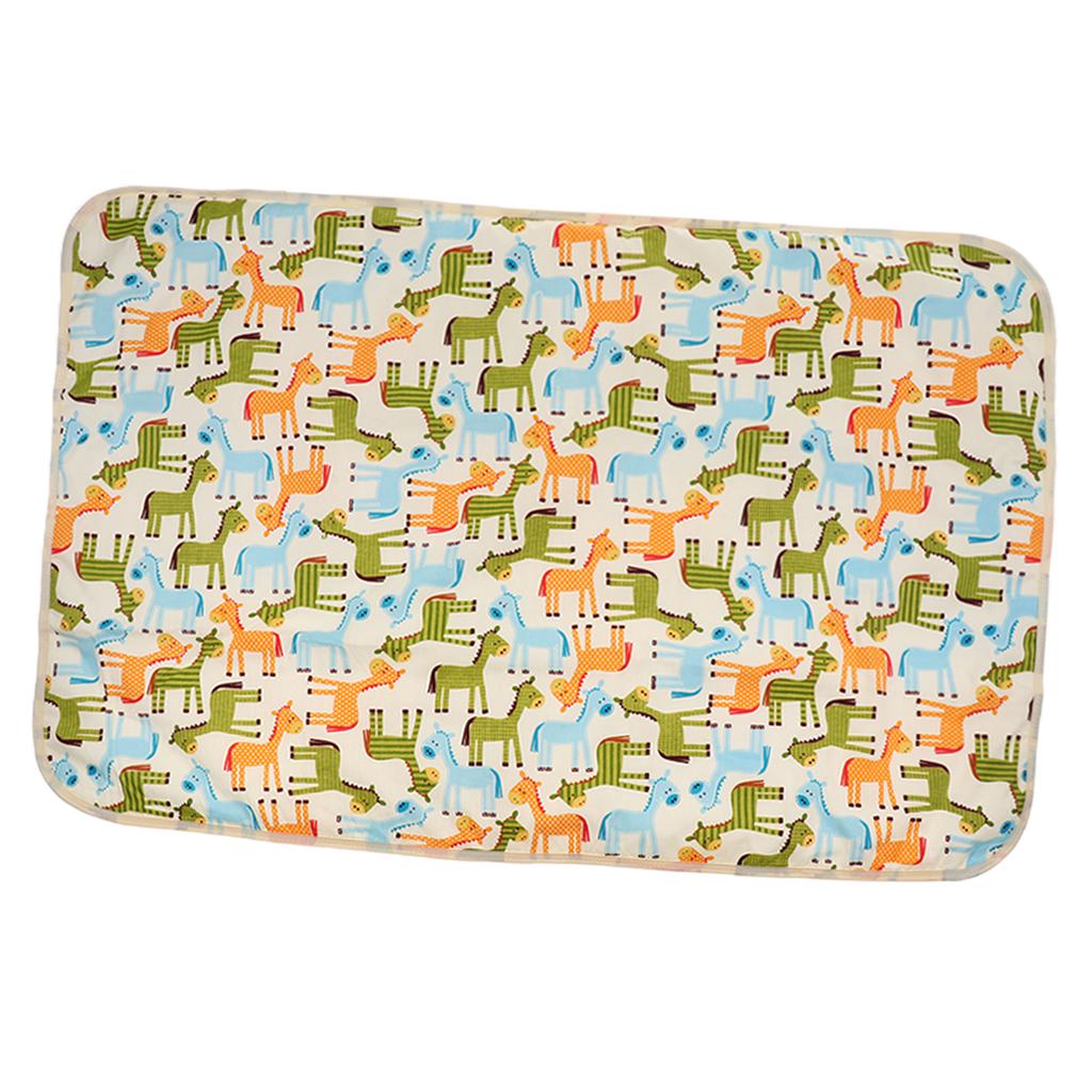 Baby Bedding Cover Diaper Changing Pad Nappy Mat Waterproof Horse