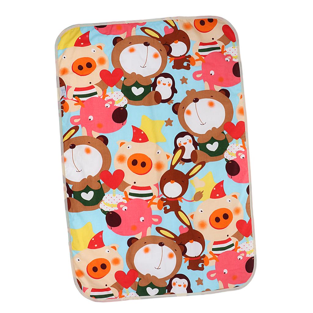 Baby Bedding Cover Diaper Changing Pad Nappy Mat Waterproof Pig