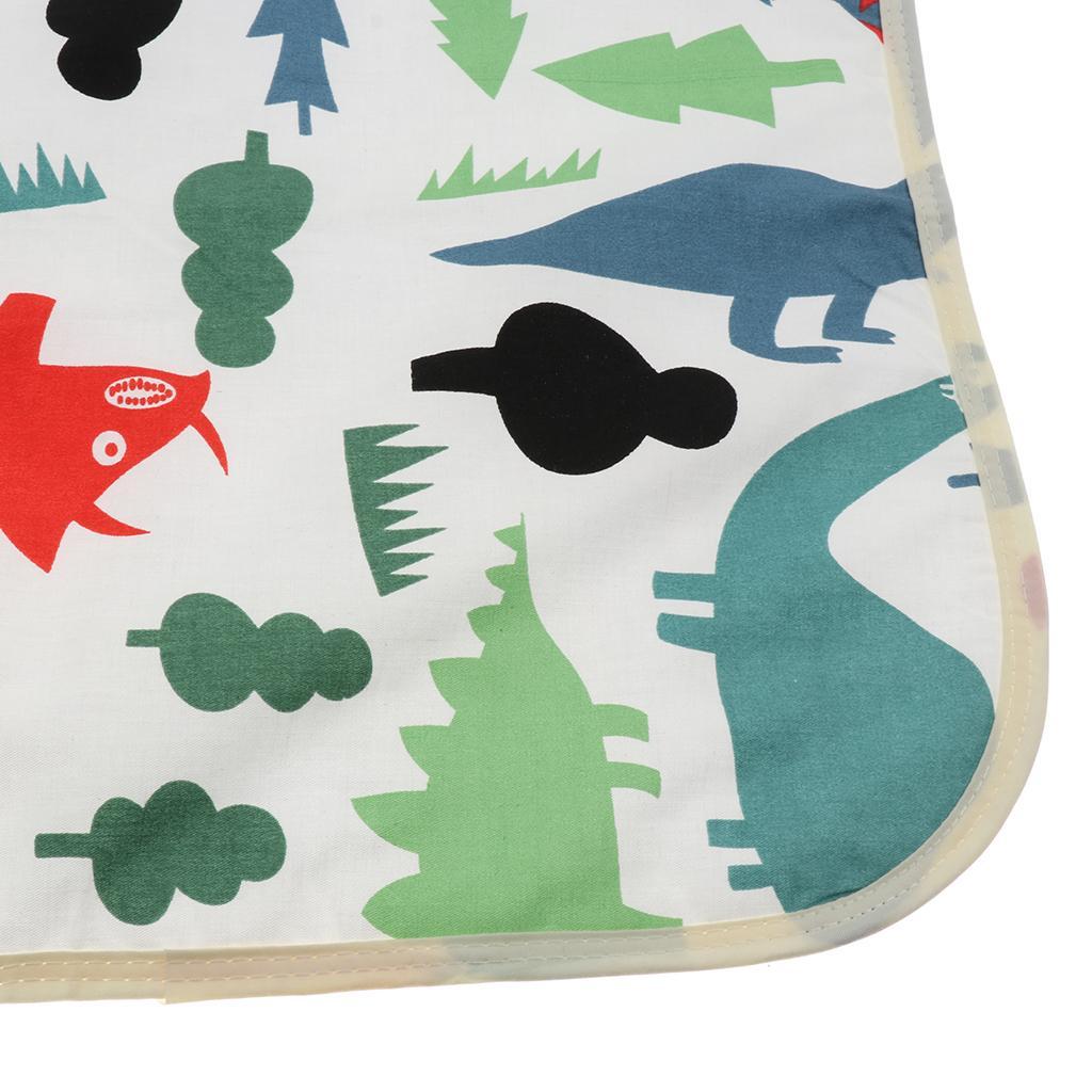 Baby Bedding Cover Diaper Changing Pad Nappy Mat Waterproof Dinosaur