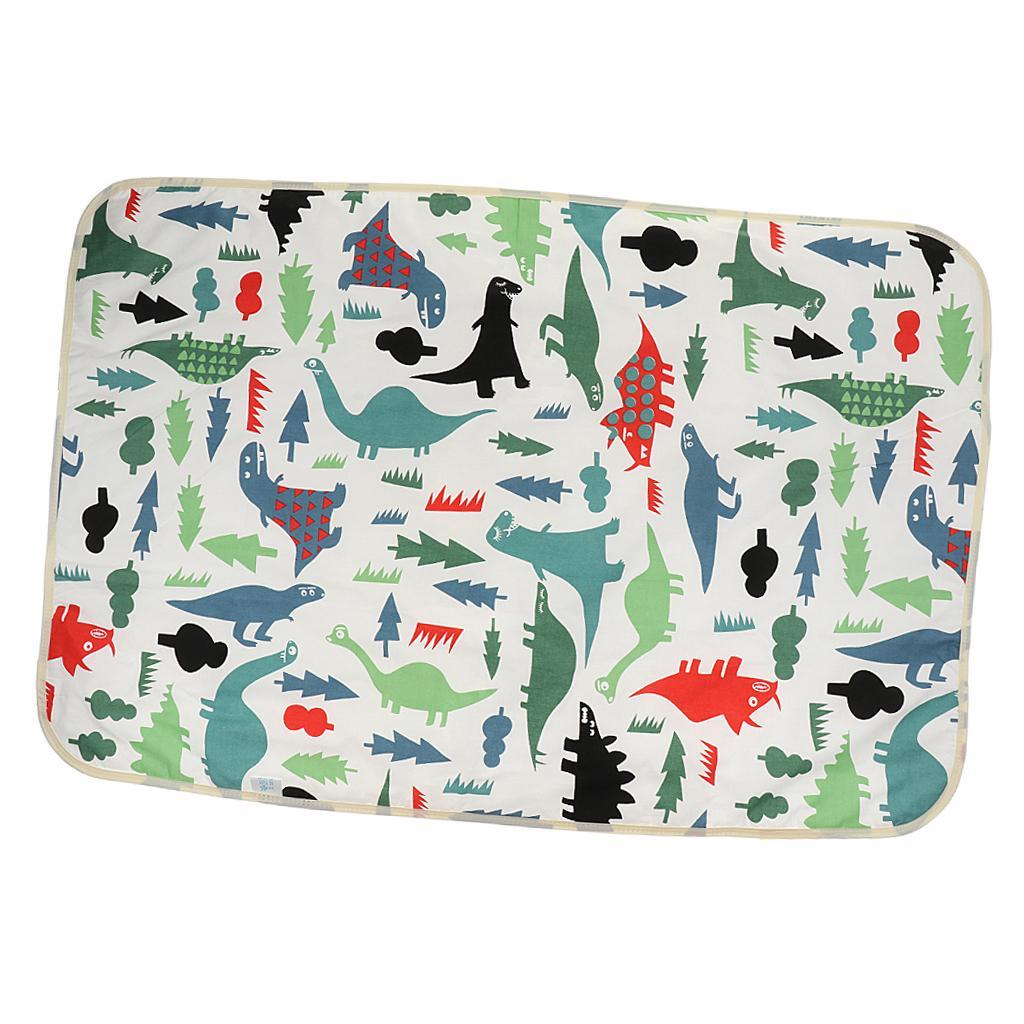 Baby Bedding Cover Diaper Changing Pad Nappy Mat Waterproof Dinosaur