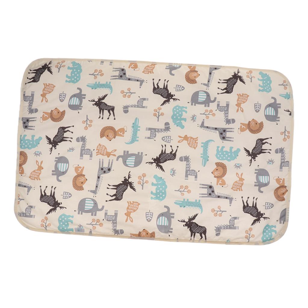 Baby Bedding Cover Diaper Changing Pad Nappy Mat Waterproof Elephant