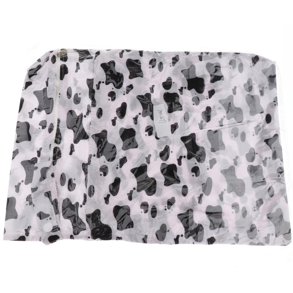 Waterproof Reusable Zip Pouch Wet Dry Bag Cloth Diaper Nappy Cow