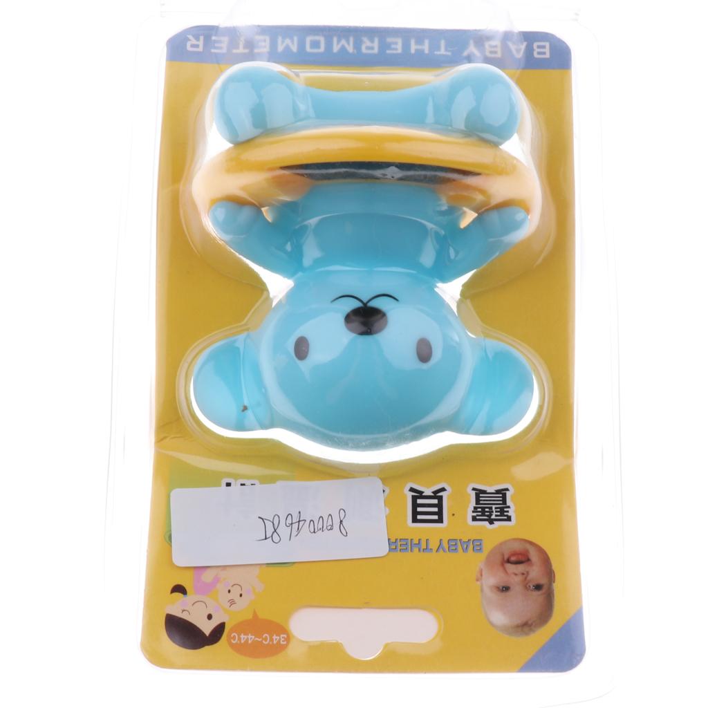 Baby Bath Tub Water Temperature Tester Toy Thermometer Blue Bear