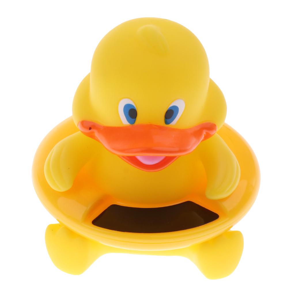 Baby Bath Tub Water Temperature Tester Toy Thermometer Yellow Duck