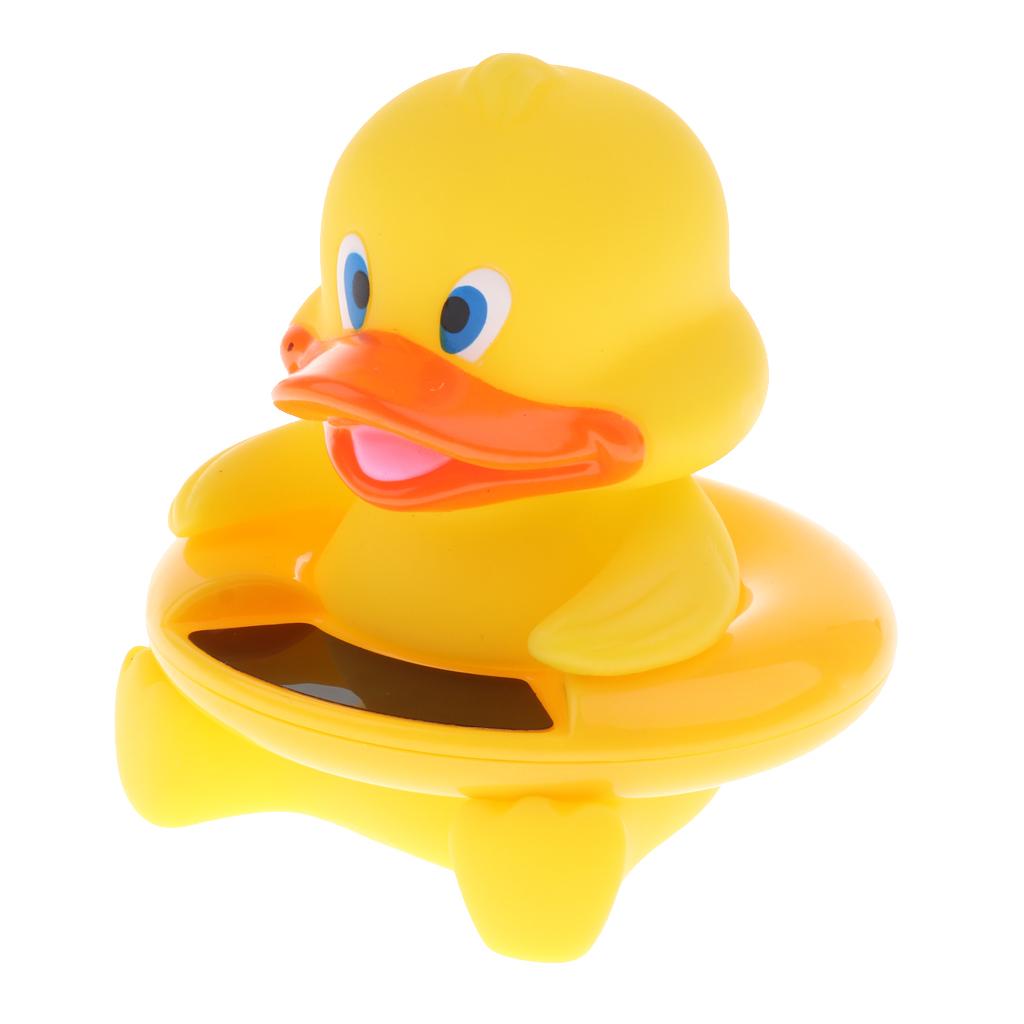 Baby Bath Tub Water Temperature Tester Toy Thermometer Yellow Duck