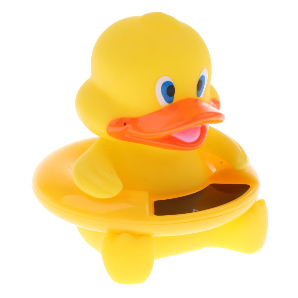 Baby Bath Tub Water Temperature Tester Toy Thermometer Yellow Duck