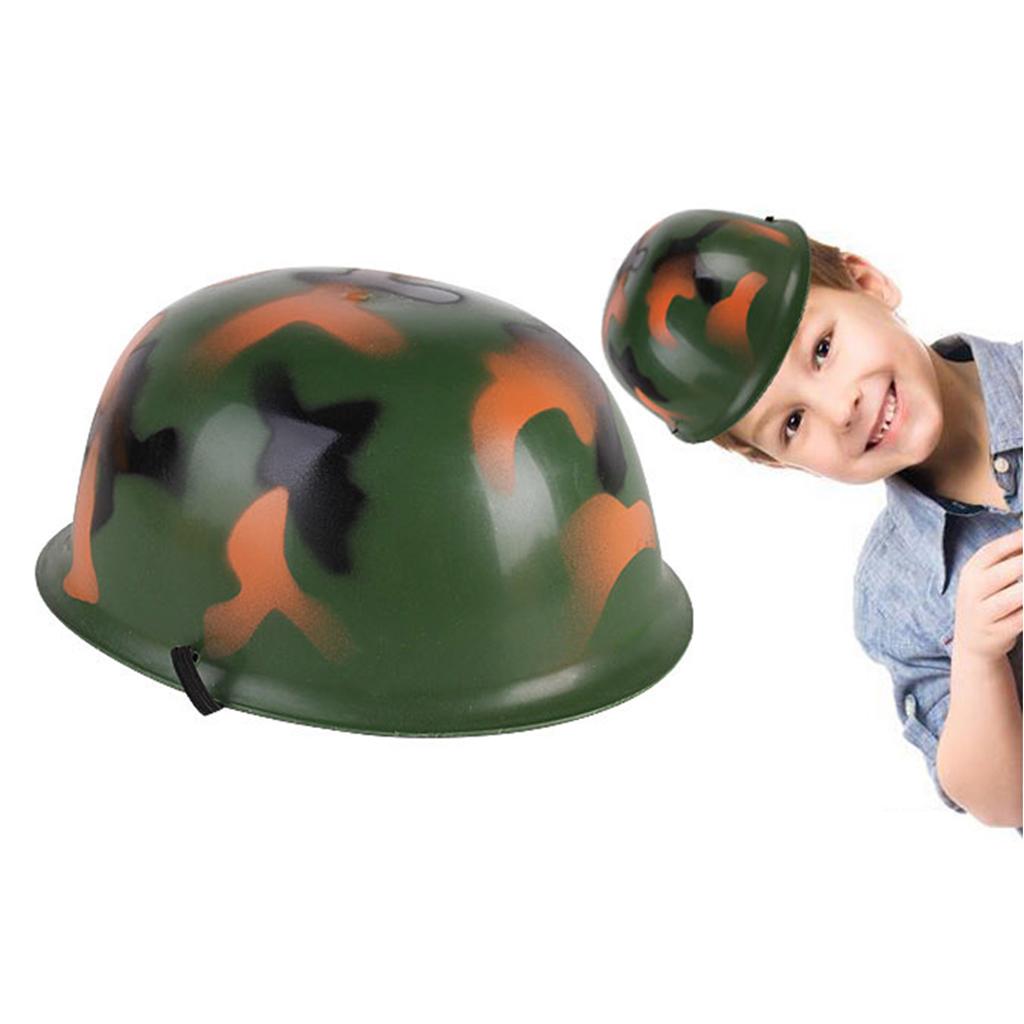 Army Soldier Camouflage Helmet Halloween Costume Soldier Costume for Kids