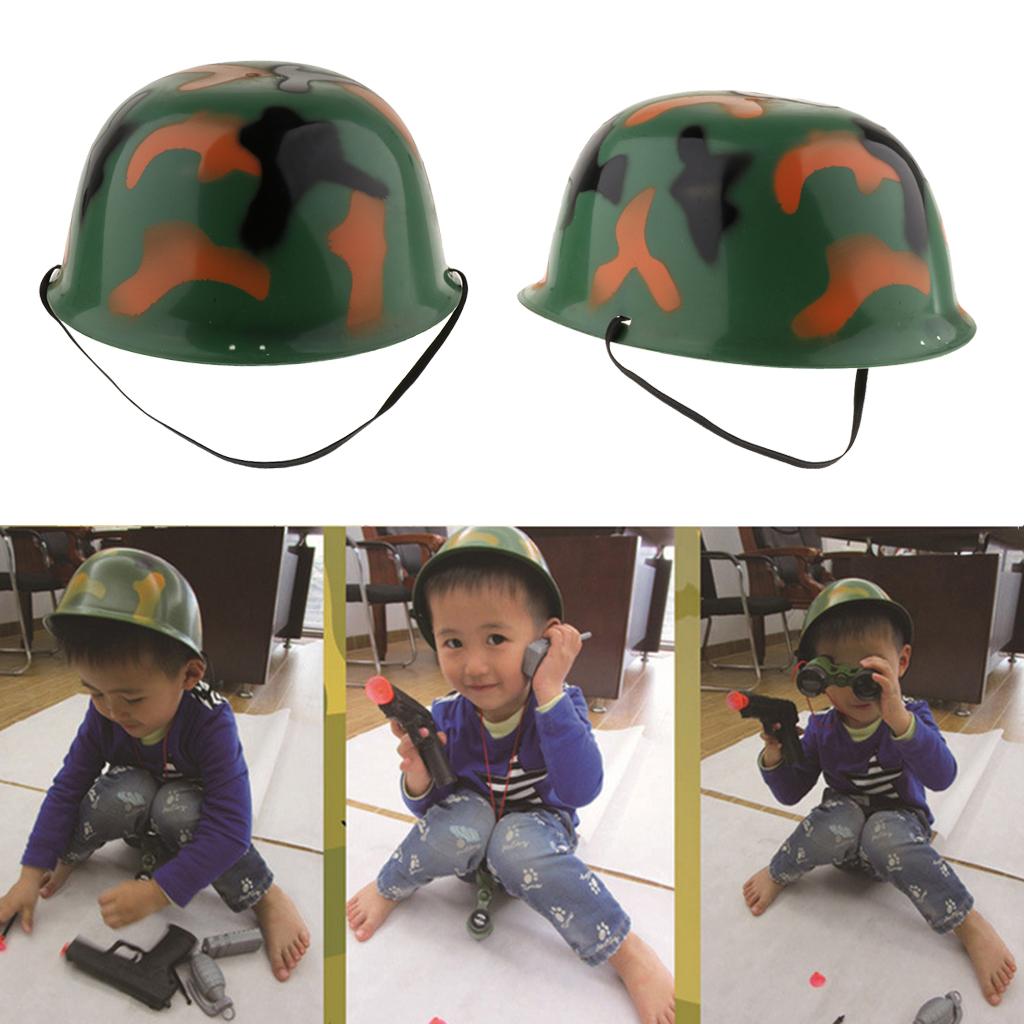 Army Soldier Camouflage Helmet Halloween Costume Soldier Costume for Kids