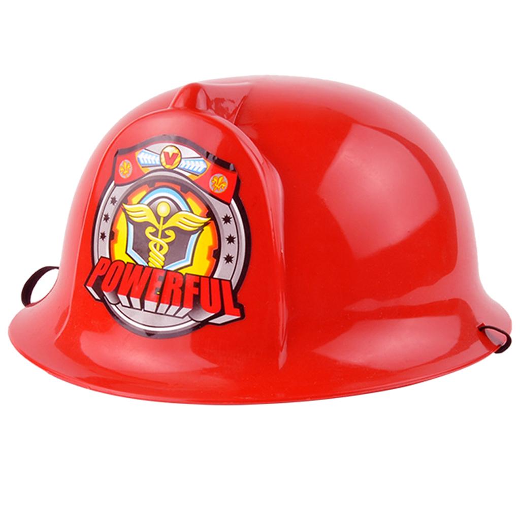 Fireman Helmet with Axe and Extinguisher Halloween Fancy Dress Set for Kids