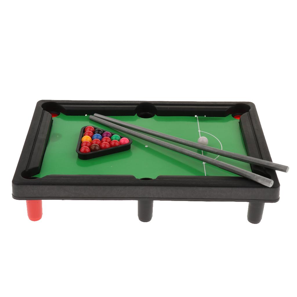 Portable Mini Billiard Ball Tabletop Pool Desktop Game Set Children Toy Gift