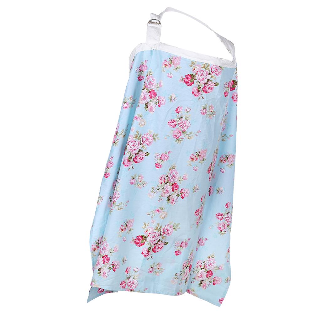 Cotton Outdoor Mother Feeding Maternity Breast Nursing Covers Flower