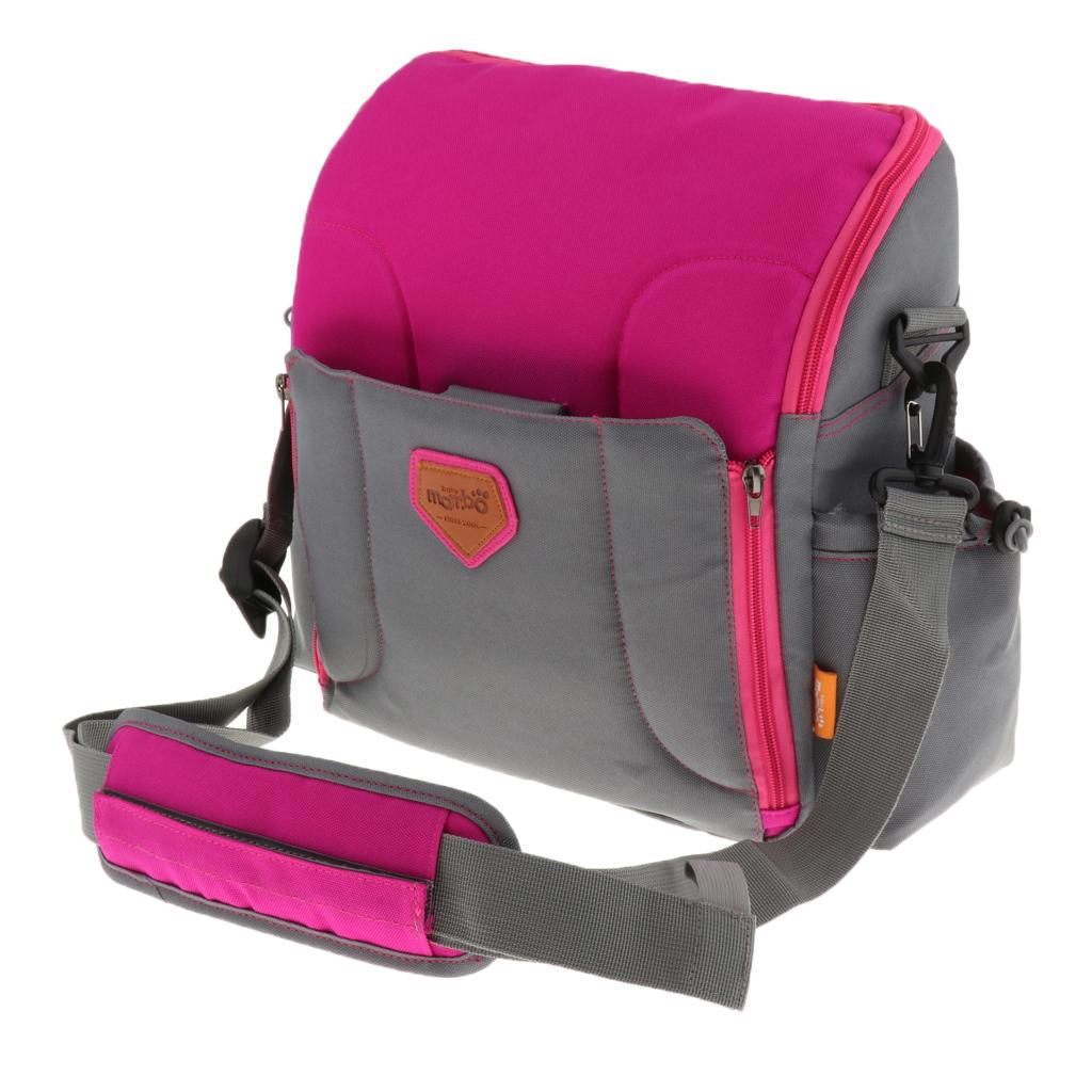 Baby Booster Seats Diaper Mummy Bag Baby Chair Diaper Backpack Pink