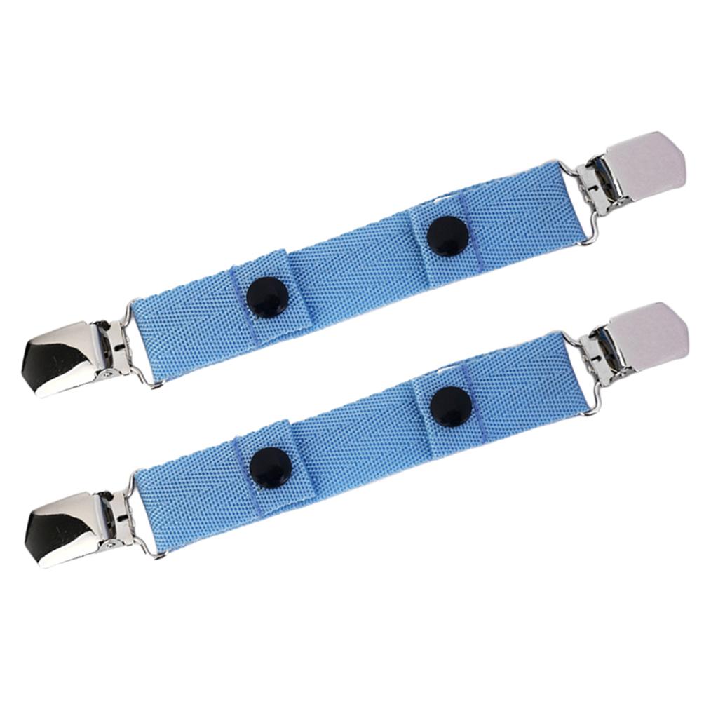 2 Pack Children's Dapper Snappers Toddler Adjustable Belt Blue