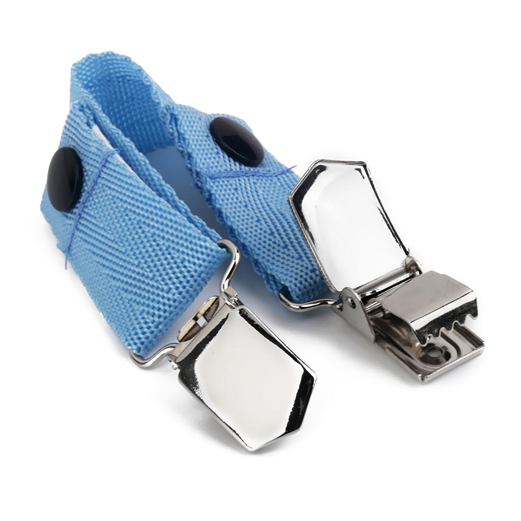 2 Pack Children's Dapper Snappers Toddler Adjustable Belt Blue