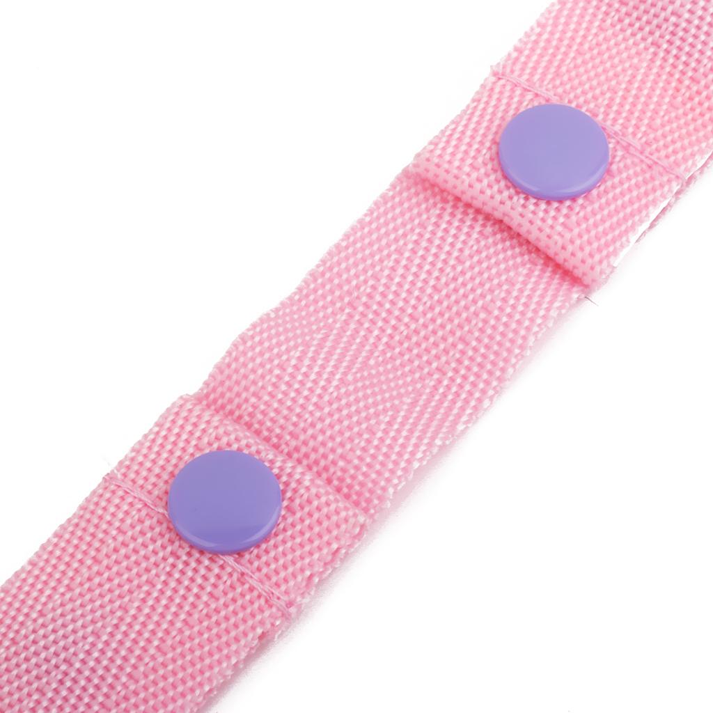 2 Pack Children's Dapper Snappers Toddler Adjustable Belt Pink