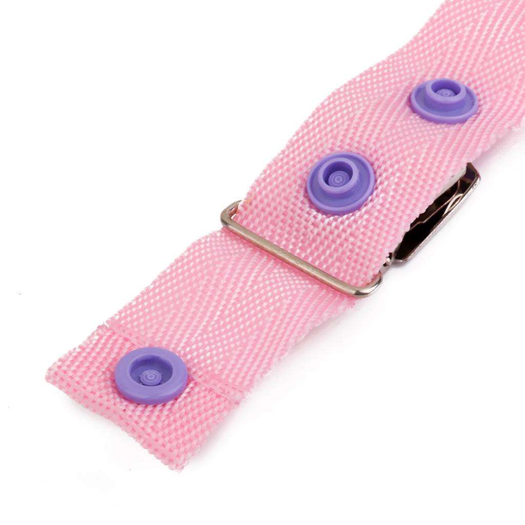 2 Pack Children's Dapper Snappers Toddler Adjustable Belt Pink