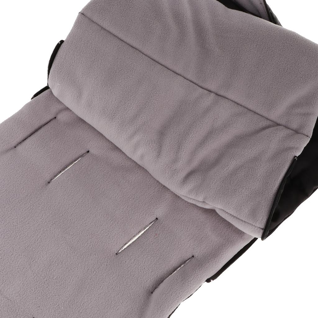 Baby Strollers Warm Foot Covers General Baby Buggy Sleeping Bag Gray