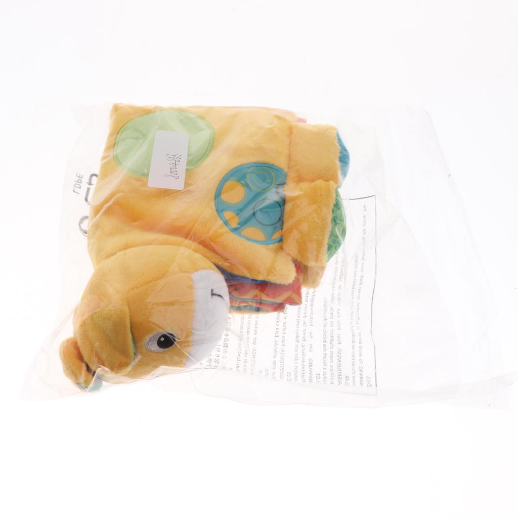 Baby Soft Book Non-Toxic Crinkle Cloth Book Early Educational Toy - Donkey
